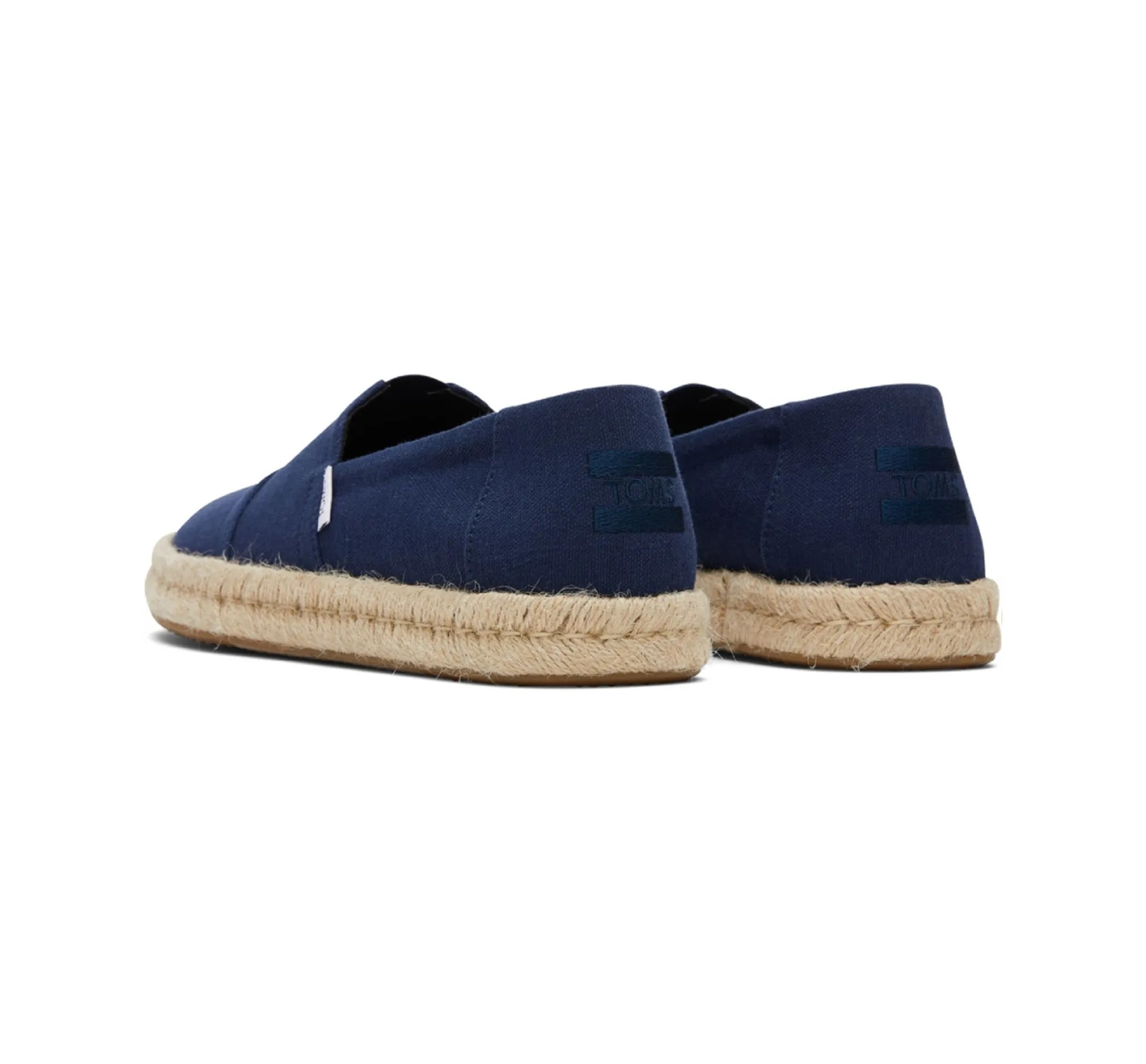 LCM-ALPARGATA ROPE NAVY RECYCLED COTTON SLUBBY WOVEN 10019870-3